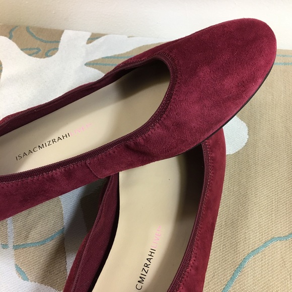 isaac mizrahi ballet flats
